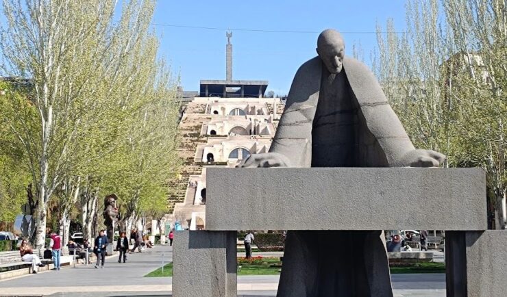 Armenia Yerevan Statue