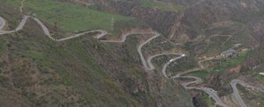 Armenia road trip route map showing south loop and north loop