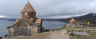 Lake Sevan day trip from Yerevan with blue water and Sevanavank monastery